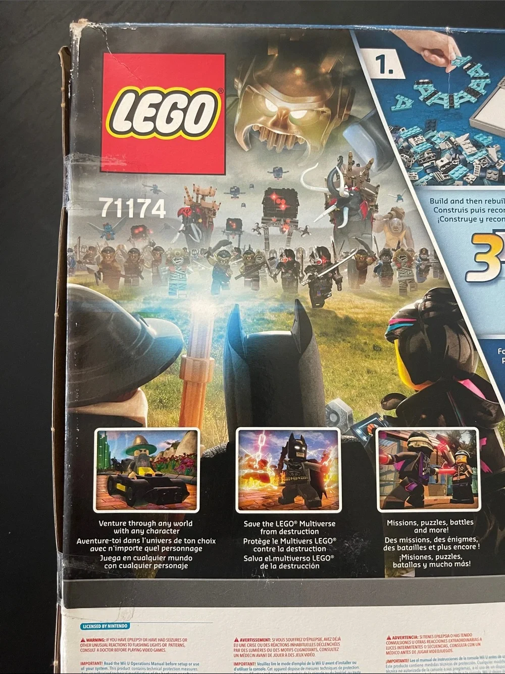 NWOT Lego Wii Dimensions Starter Pack 71174